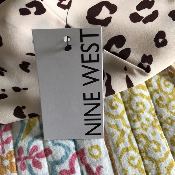 Nine West Belted Slip Dress Sz L NWT - Picture 10 of 16